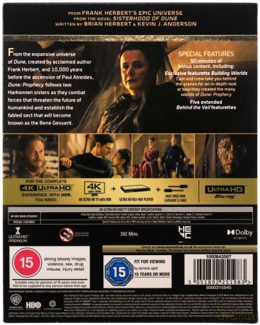 Dune Prophecy Season 1 (Diuna: Proroctwo) [Blu-Ray 4K]