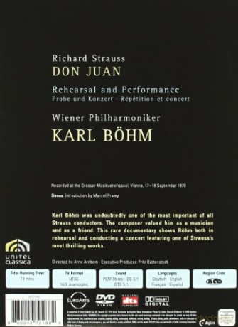 In Rehearsal And Performance - Strauss: Don Juan [DVD]