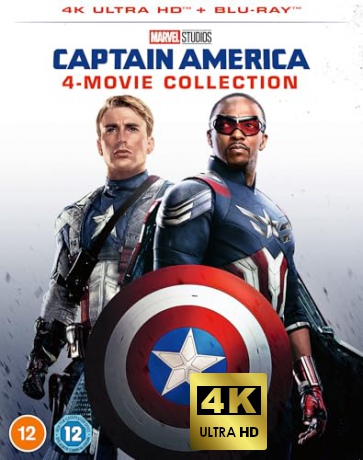 Marvel's Captain America 1-4 Collection [Blu-Ray 4K]