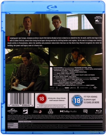 The Brutalist (Brutalista) [Blu-Ray]