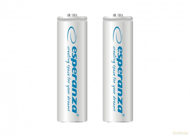 Akumulatorki Ni-Mh AA 2000mah 2szt. Białe