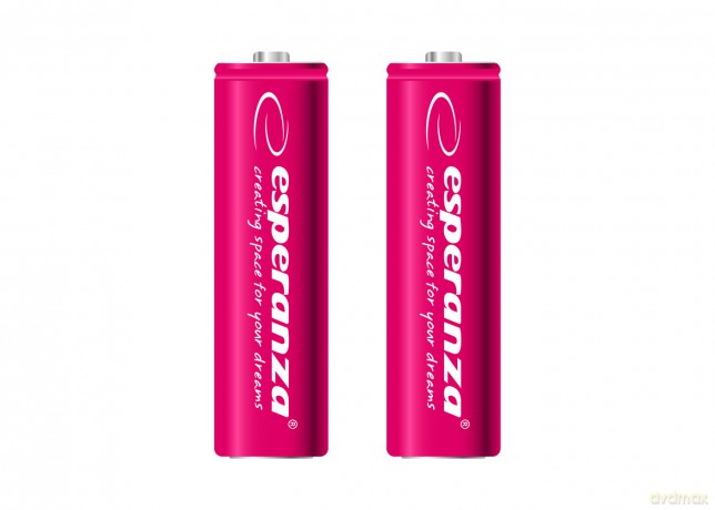 Akumulatorki Ni-Mh AA 2000mah 2szt. Czerwone