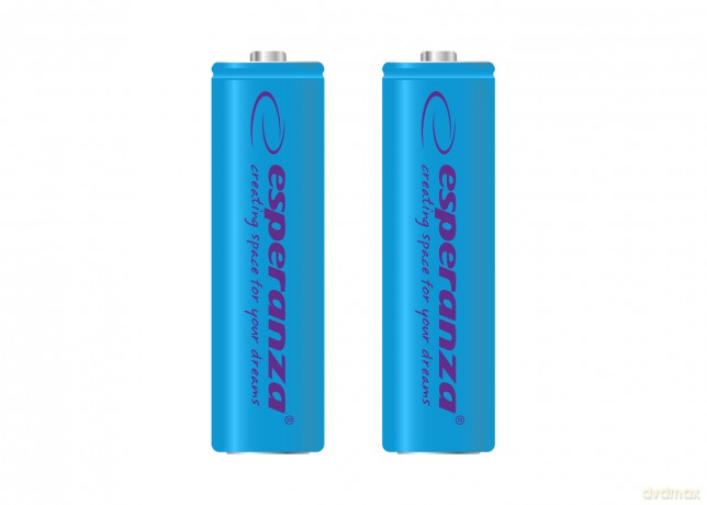 Akumulatorki Ni-Mh AA 2000mah 2szt. Niebieskie