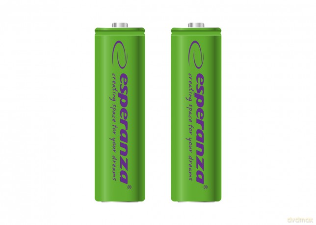 Akumulatorki Ni-Mh AA 2000mah 2szt. Zielone