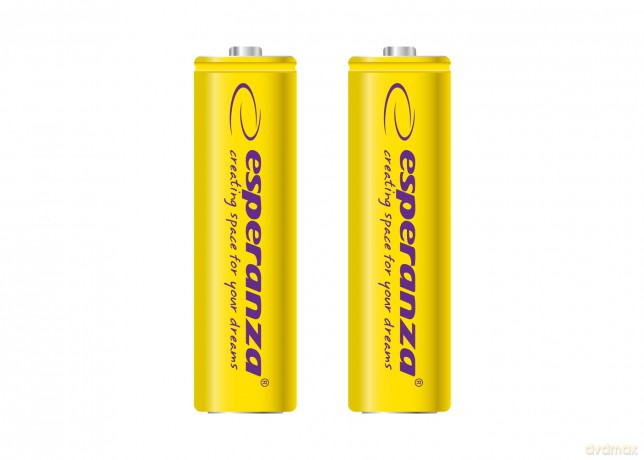 Akumulatorki Ni-Mh AA 2000mah 2szt. Żółte