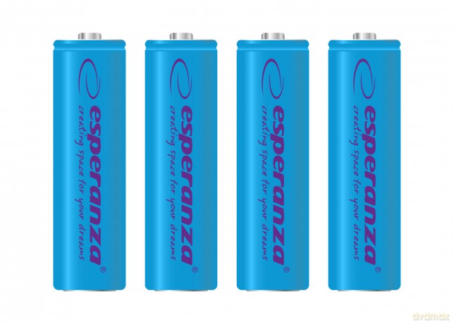 Akumulatorki Ni-Mh AA 2000mah 4szt. Niebieskie