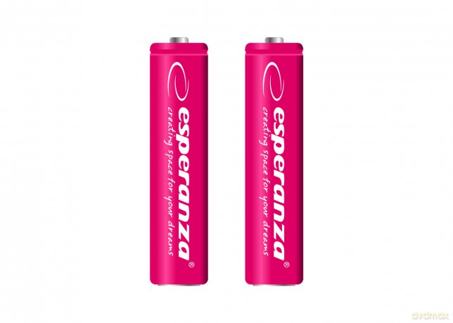 Akumulatorki Ni-Mh AAA 1000mah 2szt. Czerwone