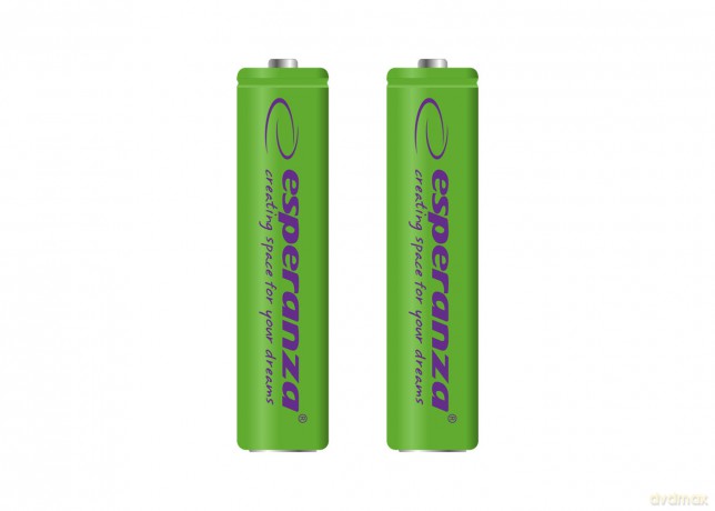 Akumulatorki Ni-Mh AAA 1000mah 2szt. Zielone