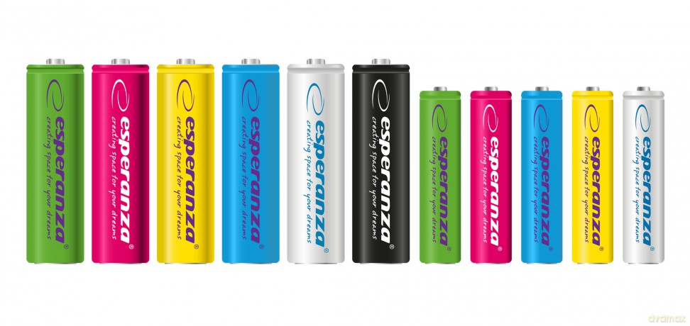 Akumulatorki Ni-Mh AAA 1000mah 4szt. Niebieskie
