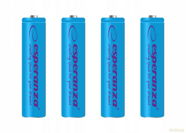 Akumulatorki Ni-Mh AAA 1000mah 4szt. Niebieskie
