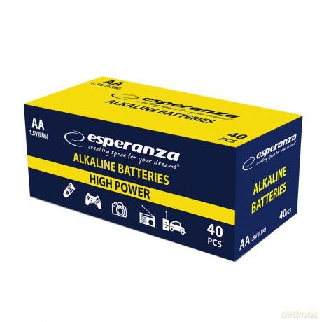 Baterie Alkaliczne AA 10szt Zgrzewka