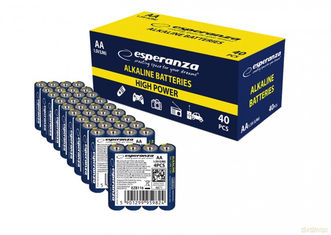 Baterie Alkaliczne AA 4szt Zgrzewka