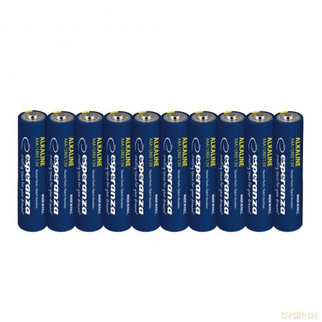 Baterie Alkaliczne AAA 10szt Zgrzewka