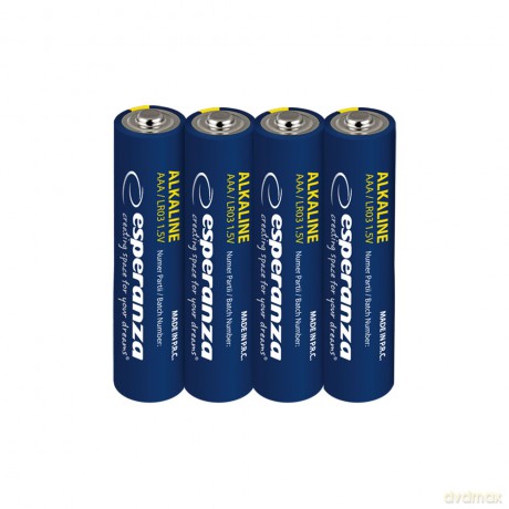 Baterie Alkaliczne AAA 4szt Blister