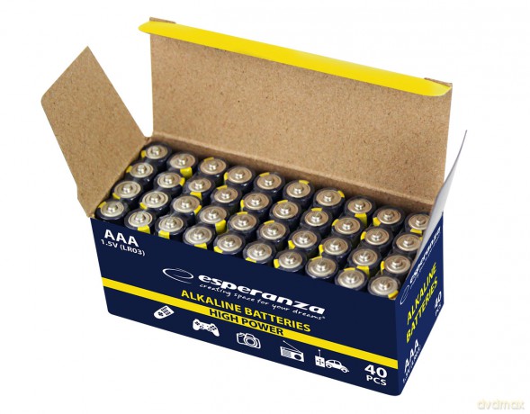 Baterie Alkaliczne AAA 4szt Zgrzewka