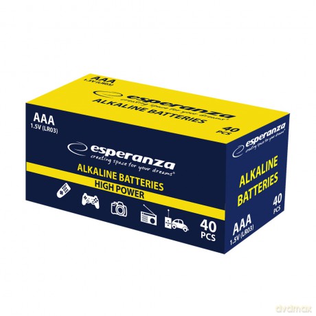 Baterie Alkaliczne AAA 4szt Zgrzewka