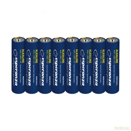 Baterie Alkaliczne AAA 8szt Blister