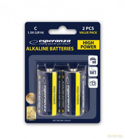 Baterie Alkaliczne Lr14 C 2szt Blister
