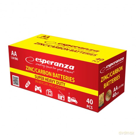 Baterie Zn-C AA 4szt Zgrzewka