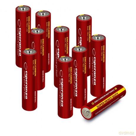 Baterie Zn-C AAA 10szt