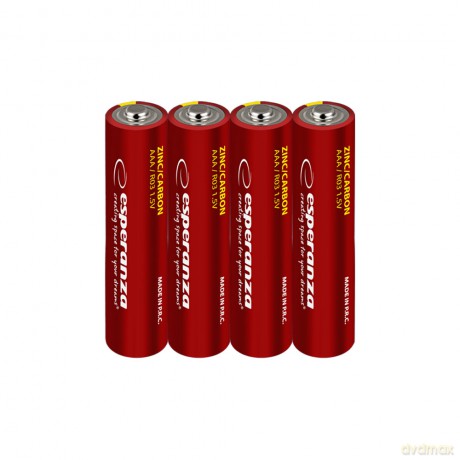 Baterie Zn-C AAA 4szt Zgrzewka