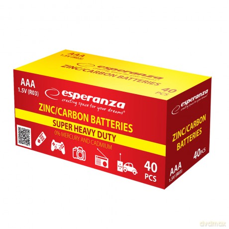 Baterie Zn-C AAA 4szt Zgrzewka