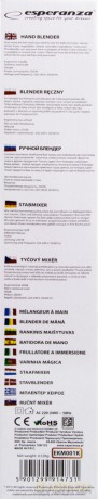Blender Ręczny Frappe Czarny