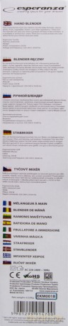 Blender Ręczny Frappe Niebieski
