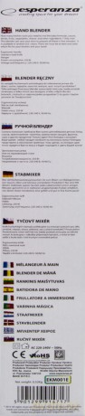 Blender Ręczny Frappe Szary