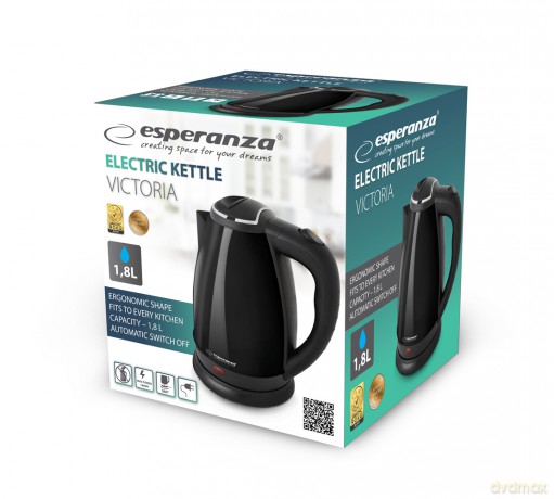 Czajnik Elektryczny Victoria 1.8 L Czarny