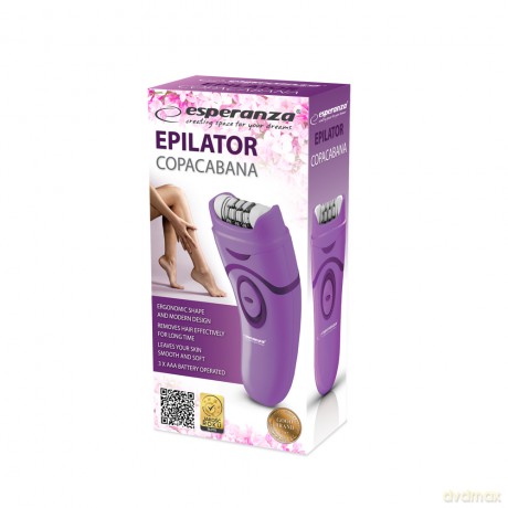 Depilator Copacabana Fioletowy
