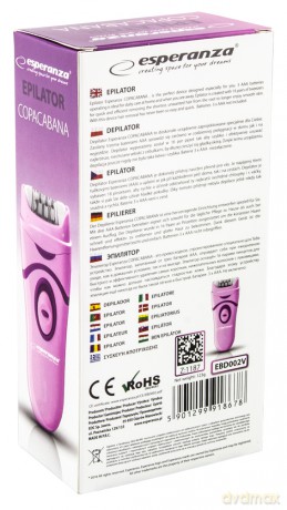 Depilator Copacabana Fioletowy