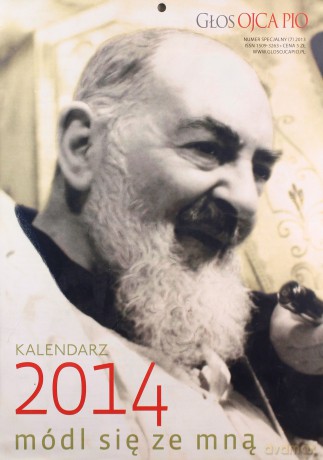 Głos Ojca Pio. Kalendarz 2014 [KSIĄŻKA]