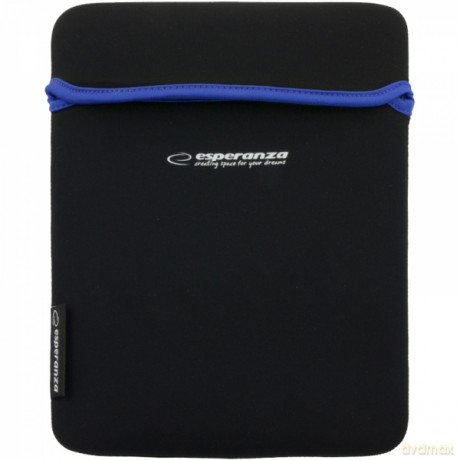 Etui Neopren na Tablet 9,7" Czar./Nieb.
