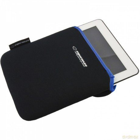 Etui Neopren na Tablet 9,7" Czar./Nieb.