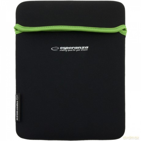 Etui Neopren na Tablet 9.7" Czar./Ziel.