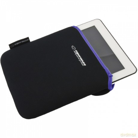 Etui Neopren na Tablet 9.7" Czar./Ziel.