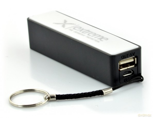 Extreme Power Bank 2000mah Quark Czarny