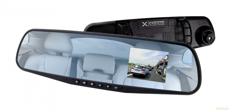 Extreme Wideorejestrator Samochodowy Mirror