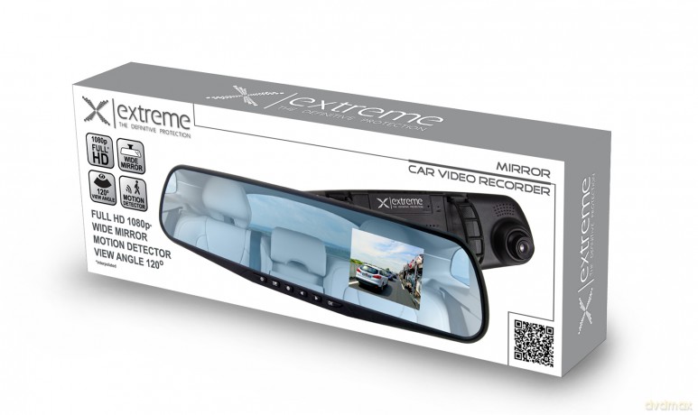 Extreme Wideorejestrator Samochodowy Mirror