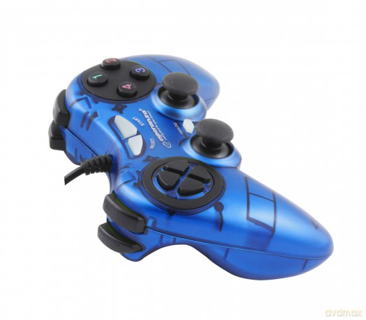 Gamepad PC USB Fighter Niebieski