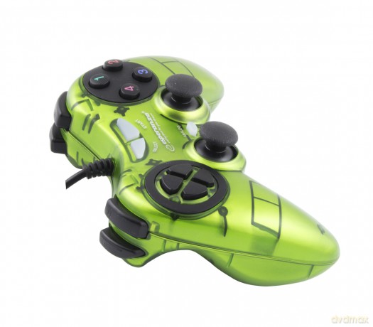 Gamepad PC USB Fighter Zielony