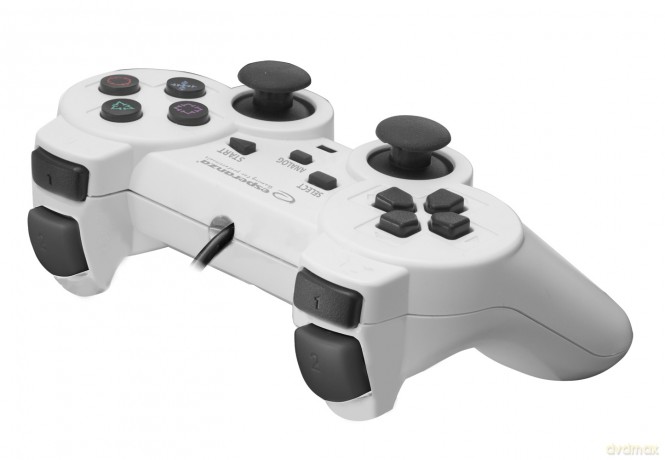 Gamepad PC/Ps3 USB Trooper Biało-Czarny