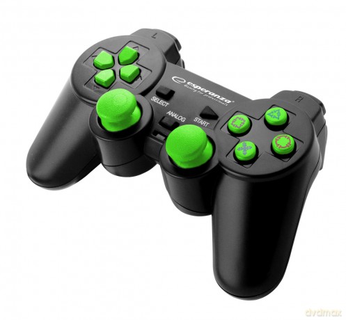 Gamepad PC/Ps3 USB Trooper Czarno-Zielony