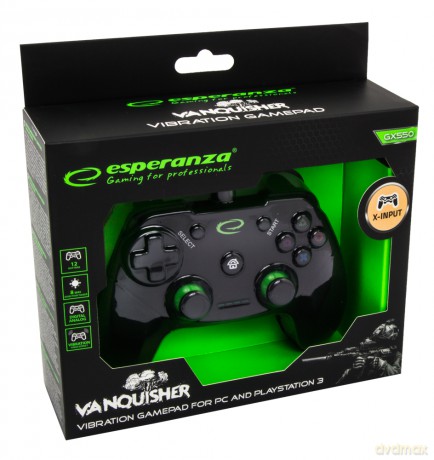 Gamepad PC/Ps3 USB Vanquisher