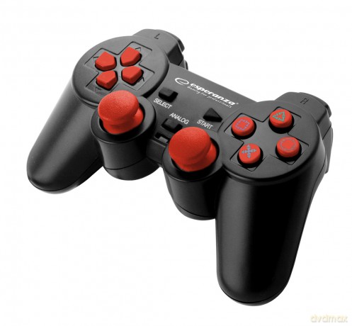 Gamepad PC/Ps3/Ps2 USB Corsair Czarno-Czerwony