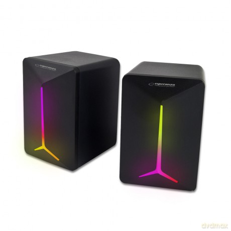 Głośniki 2.0 USB LED Rainbow Frevo