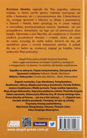 Gorzkie słodkie pocałunki - Krystyna Siesicka [KSIĄŻKA]