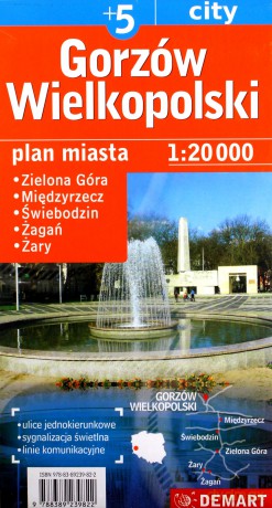 Gorzów Wielkopolski/Zielona Góra +5. Plany miast [KSIĄŻKA]