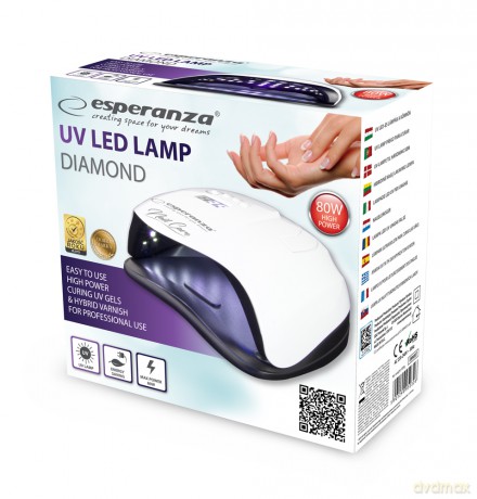 Lampa UV LED do Lakieru Hybrydowego Diamond 80W
